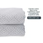 Bedspread (quilt) Geometric Grey (180 x 260 cm)