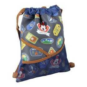 Rucksack für Kinder Mickey Mouse Blau (27 x 33 x 1 cm)