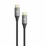 Kabel USB C HP DHC-TC109-3M Svart 3 m Grå Multicolour