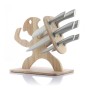 Knivset med trähållare Spartan InnovaGoods 7 Delar