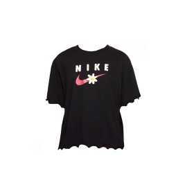T shirt à manches courtes TEE ENERGY BOXY FRILLY Nike DO1351 Noir