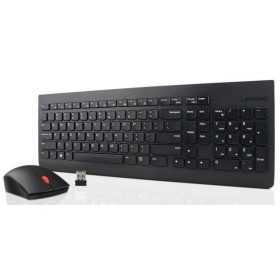 Tastatur mit Drahtloser Maus Lenovo 4X30M39490 Qwerty Spanisch Spanisch