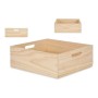 Dekorative Box Kiefernholz 35 x 14 x 40 cm