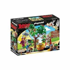 Playset Playmobil Getafix with the cauldron of Magic Potion Astérix 70933 57 Delar