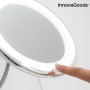 Förstoringsspegel med LED, rörlig arm och sugpropp Mizoom InnovaGoods IG814786 (Renoverade B)