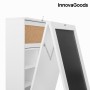 Folding desk Woldy InnovaGoods White Wood (80 x 50 x 18 cm) (Refurbished B)