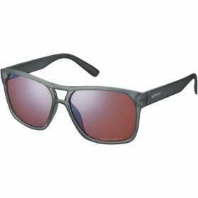 Unisex Sunglasses Eyewear Square Shimano ECESQRE2HCG22 Black