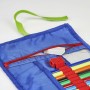 Trousse Scolaire avec Accessoires The Avengers Bleu (22 pcs)