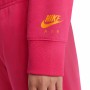 Sweatshirt mit Kapuze für Mädchen CROP HOODIE Nike DM8372 666 Rosa