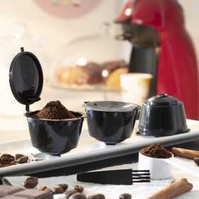 Uppsättning med 3 återanvändbara kaffekapslar Redol InnovaGoods