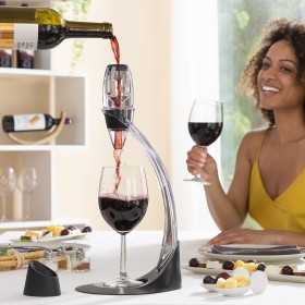Professionell vin luftare med Tower Stand och icke-dropp Base Winair InnovaGoods