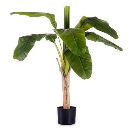 Dekorationspflanze Bananenpflanze grün Kunststoff (80 x 120 x 80 cm)