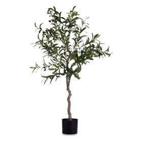 Dekorationspflanze Olivenbaum grün Kunststoff (85 x 150 x 85 cm)