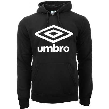 Tröja med huva Unisex Umbro LOGO OH Svart