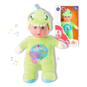 Doll Reig Dinosaur Fluffy toy Green 30 cm (30 cm)