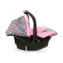 Chair for Dolls Reig Deluxe Car Grey Pink