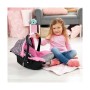 Chair for Dolls Reig Deluxe Car Grey Pink