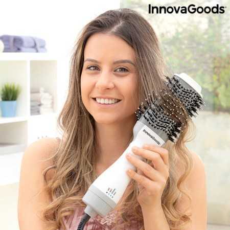 Ionic Dryer and Volumising Brush Volumio InnovaGoods .. 1000W Aluminium (Refurbished A)