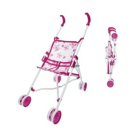 Poussette pour poupées Reig Pliable Rose 25,5 x 41,5 x 55,5 cm