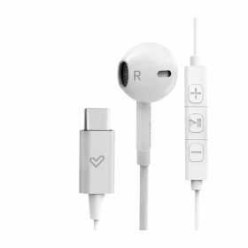 Headphones with Microphone Energy Sistem 448999 USB-C White