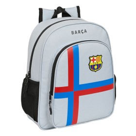 Schulrucksack F.C. Barcelona Grau (32 x 38 x 12 cm)