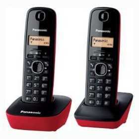 Téléphone Sans Fil Panasonic Corp. KXTG1612SPR DECT Negro