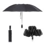 Hopfällbar paraply med omvänd stängning och LED belysning Folbrella InnovaGoods