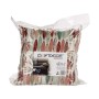 Cushion Red 2 Units Flakes (45 x 12 x 45 cm)