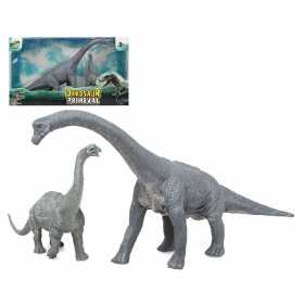 Set med 2 dinosaurier