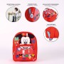 Cartable Mickey Mouse Rouge (25 x 30 x 12 cm)