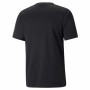 Men’s Short Sleeve T-Shirt Puma Fit Black Men
