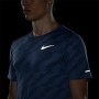 Herren Kurzarm-T-Shirt Nike Dri-Fit Miler Future Fast Blau
