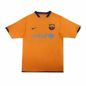 Fotbollströja Nike Futbol Club Barcelona 07-08 Away (Third Kit)