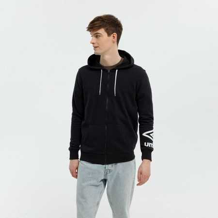 Men’s Hoodie FW TERRACE ZIP HOODIE Umbro 66063U 060 Black