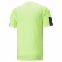 T-shirt med kortärm Herr Puma Individual Final Limegrön Män
