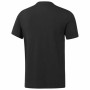 Men’s Short Sleeve T-Shirt Reebok Sportswear Training Camouflage Black