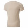 Barn T-shirt med kortärm Puma Beige