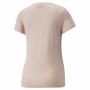 Damen Kurzarm-T-Shirt Puma Hellrosa