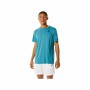 Men’s Short Sleeve T-Shirt Asics Court Blue