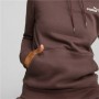 Sweat à capuche femme Puma Marron