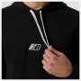 Men’s Hoodie New Balance Essentials Fleece Black