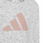 Herren Sweater mit Kapuze Adidas Future Icons 3 Stripes Weiß