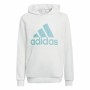 Jungen Sweater mit Kapuze Adidas Blau Weiß