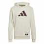 Herren Sweater mit Kapuze Adidas Future Icons Beige
