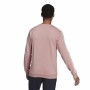 Sweat sans capuche homme Adidas Essentials French Terry 3 Stripes Rose