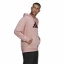Herren Sweater mit Kapuze Adidas Future Icons Rosa