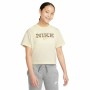 Barn T-shirt med kortärm Nike Sportswear Beige