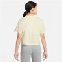Child's Short Sleeve T-Shirt Nike Sportswear Beige
