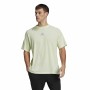T-shirt à manches courtes homme Adidas Essentials Brandlove Jaune