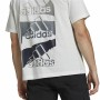 T-shirt à manches courtes homme Adidas Essentials Brandlove Blanc